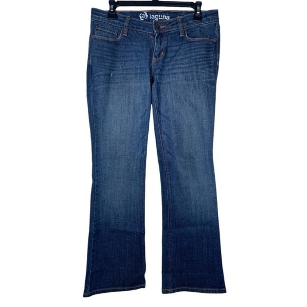 Bullhead Laguna Bootcut Denim Jeans Size 5 Short EUC #DS-1528